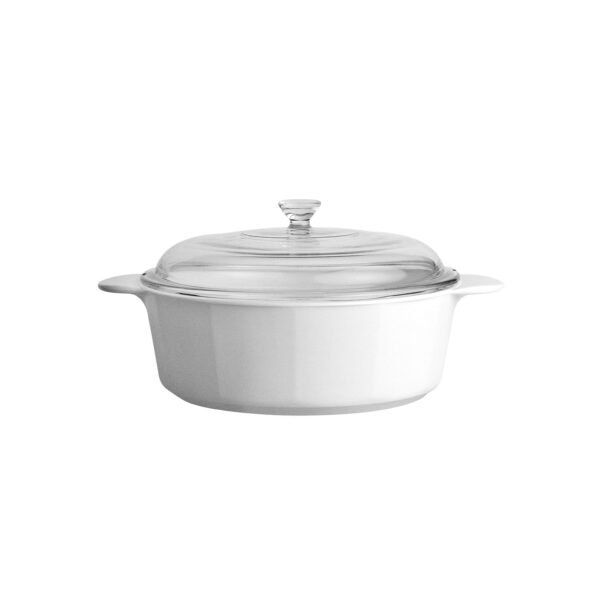 CorningWare Just White 3.25L Casserole with Lid